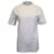 T-shirt à col logo Acne Studios en coton blanc  ref.1026226