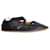 Chaussures plates Dries Van Noten en cuir noir  ref.1026304