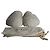 Sabot Marni in shearling con punta tonda in lana bianca Bianco - vista 8
