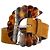 SéZane Brown suede and leather belt with tortoise shell buckle