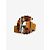 SéZane Brown suede and leather belt with tortoise shell buckle - view 2