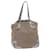 PRADA Tote Bag Canvas Leather Beige Auth 49595 Cloth  ref.1026352