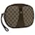 GUCCI GG Canvas Web Sherry Line Clutch Bag Beige Red Green 89 01 034 auth 49787  ref.1026398