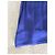 Autre Marque blaues trägerloses Chiffonkleid Größe One oder S-M  (36 BEIM 40) - Ansicht 4