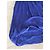 Autre Marque blaues trägerloses Chiffonkleid Größe One oder S-M  (36 BEIM 40) - Ansicht 5