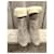 Maison Martin Margiela Margiela MM fur-lined ankle boots22 Pointure 37 New condition Beige Deerskin  ref.1026563