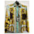 Versace Chemise en soie Fendace Multicolore  ref.1026566