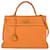 Hermès hermes kelly 35 Orange Leather  ref.1026868