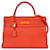 Hermès Hermes Kelly 35 Orange Leder  ref.1026872