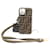NEUF COQUE TELEPHONE FENDI IPHONE 11 PRO ZUCCA 7AR856 + BOITE PHONE CASE Plastique Marron  ref.1026933