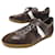 Christian Dior ZAPATOS DIOR HOMBRE ZAPATILLAS B01 41 zapatos de cuero marrón Castaño  ref.1026950