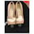 Cambon Chanel Pumps Schwarz Beige Leder