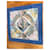 Hermès quadrado de seda Azul  ref.1027253
