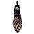 Tabitha Simmons Grey / Black Multi Leopard Printed Calf Hair Ankle Boots - view 4