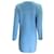 Iris von Arnim Maglione cardigan aperto in maglia a coste di cashmere blu di Iris Von Armin - vista 3