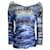Autre Marque Suéter The Elder Conditionman Blue Multi Cashmere Knit Holy Bell Azul Casimira  ref.1027637