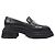 Mocassini Chanel in pelle nera EU 38 / UK 5 Nero