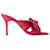 Claudia Sandals - Loeffler Randall - Synthetic Leather - Fuchsia Pink Leatherette  ref.1027679