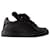 Dolce & Gabbana Portofino Sneakers – Dolce&Gabbana – Leder – Schwarz  ref.1027695