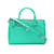MCM Leather Handbag Green Pony-style calfskin  ref.1027735