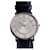 Balenciaga Relojes de cuarzo Negro Plata Cuero Plata  ref.1027762