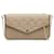 Louis Vuitton Brown Monogram Empreinte Pochette Felicie Khaki Leather  ref.1027857
