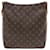 Louis Vuitton Looping GM Brown Cloth  ref.1027906