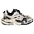 Autre Marque Balenciaga Track.2 Sneakers in Poliuretano Beige Nero Plastica  ref.1028056