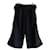Yves Saint Laurent calça, leggings Preto Lã  ref.1028336