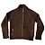 Louis Vuitton Bomberjacke aus Strick Braun