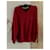Tommy Hilfiger Pullover Rot Baumwolle  ref.1028434