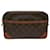 Louis Vuitton Monogram Compiegne 28 Clutch Bag M51845 LV Auth bs7250 Cloth  ref.1028544