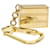 Porta-chaves porta-malas LOUIS VUITTON Porte Cles tom dourado M66458 Autenticação de LV 49926 Metal  ref.1028579