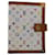 LOUIS VUITTON Agenda PM Day Planner multicolor con copertina bianca R21074 LV Aut 50005 Bianco  ref.1028629