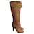 RODOLPHE MENUDIER  Boots T.EU 38.5 leather Camel  ref.1028809