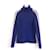 Céline Celine Vintage Fall 1999 Logo Sleeve Cashmere Sweater Blue  ref.1028872
