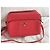 Bolsa camera Zadig & Voltaire em couro granulado vermelho - vista 9