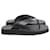 Sandalias con plataforma The Row Ginza Flip-Flop en piel de becerro negra Negro Cuero  ref.1029262