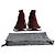 Balenciaga Baskets Speed en Polyester Bordeaux - vue 11