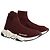 Balenciaga Baskets Speed en Polyester Bordeaux - vue 3