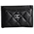 Porta-cartões Chanel Quilted Caviar Classic em couro preto  ref.1029286