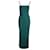 Vestido midi com bandagem adornada com cristal Herve Leger em rayon verde Raio Fibra de celulose  ref.1029288