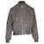 Acne Studios Knit Bomber Jacket in Grey Wool  ref.1029294