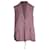 Acne Studios Long Buttoned Vest in Pastel Pink Viscose Cellulose fibre  ref.1029319