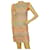 Missoni Mare Robe mini multicolore sans manches à volants Taille 40 Viscose  ref.1029429