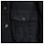 Balenciaga X Adidas oversized denim jacket and three-stripe top Black - view 3