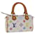 LOUIS VUITTON Mini borsa a mano Speedy multicolore con monogramma Bianco M92645 auth 49983  ref.1029594