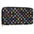Portafoglio Zippy multicolore con monogramma LOUIS VUITTON Nero M60050 LV Aut 50016alla  ref.1029638