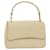 BALLY Quilted Hand Bag Lamb Skin White Auth ep1259  ref.1029651