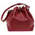 LOUIS VUITTON Epi Petit Noe Shoulder Bag Red M44107 LV Auth 49850 Leather  ref.1029667